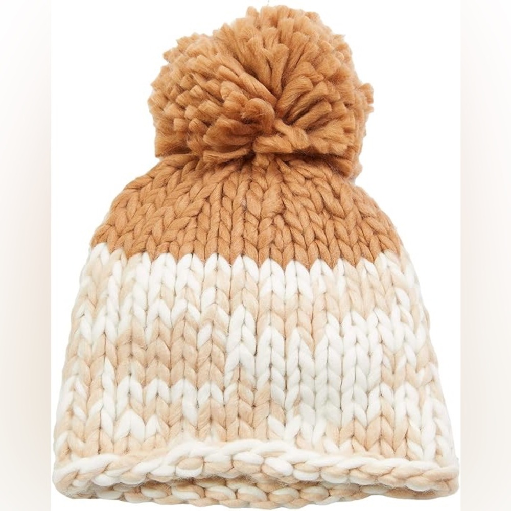 Free People Cozy Up Color Blocked Beanie
